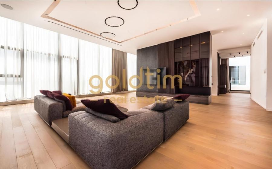 Apartament cu 4 camere semidecomandat, mobilat în Herăstrău