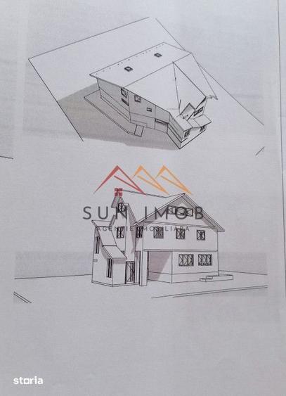 Casă cu 5 camere decomandat cu Teren 304 Mp în Poiana