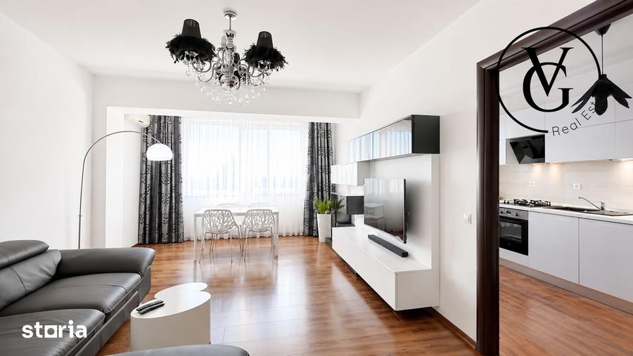Apartament cu 3 camere decomandat, mobilat în Nord