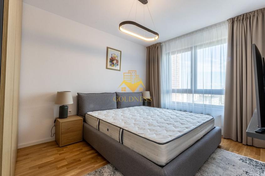 Apartament cu 2 camere semidecomandat, mobilat în Între Lacuri