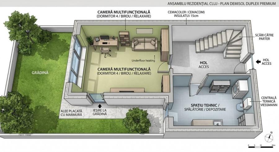 Casa Tip Duplex , 150 mp | Manastur | Zona USAMV | - 2