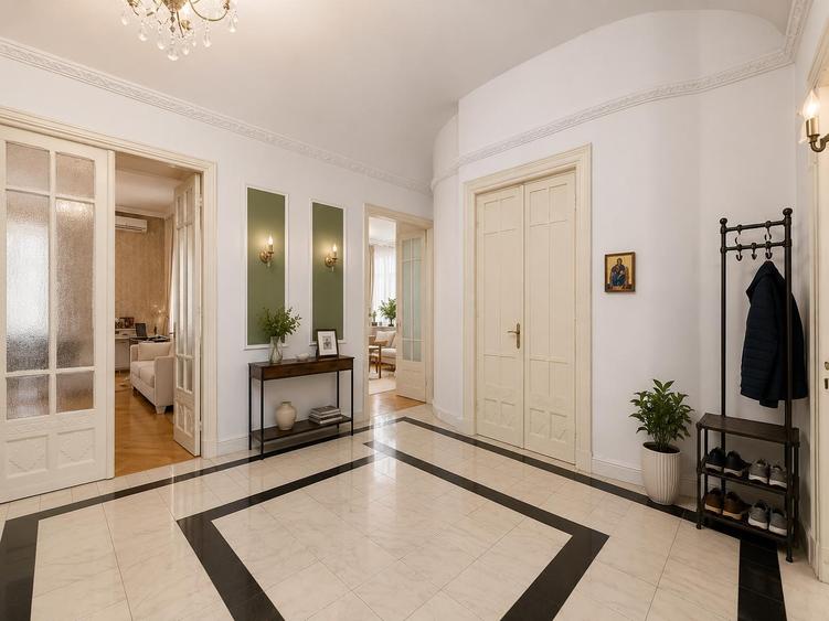 Apartament cu 4 camere semidecomandat în Romană