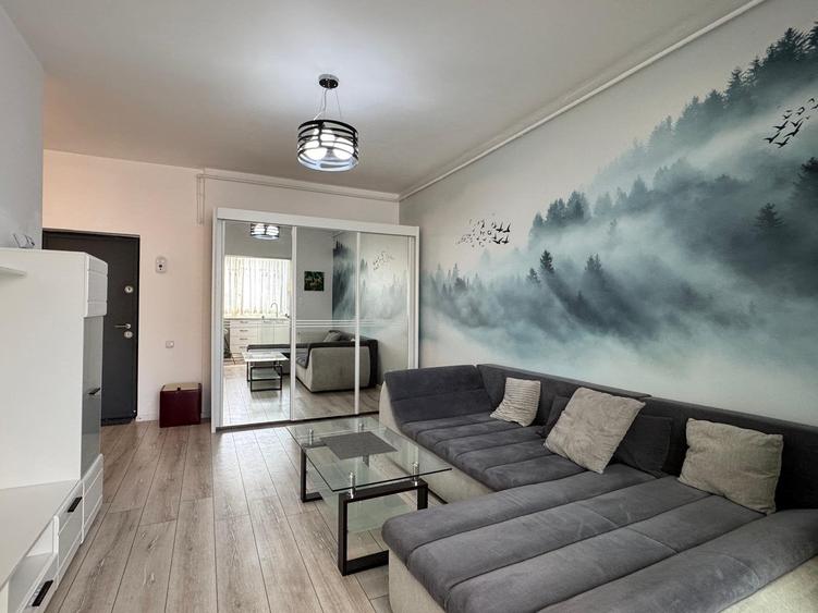 Apartament cu 2 camere semidecomandat, mobilat în Militari