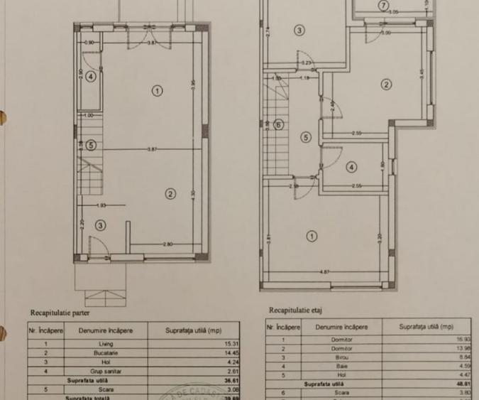 Casă cu 4 camere cu Teren 110 Mp în Tunari