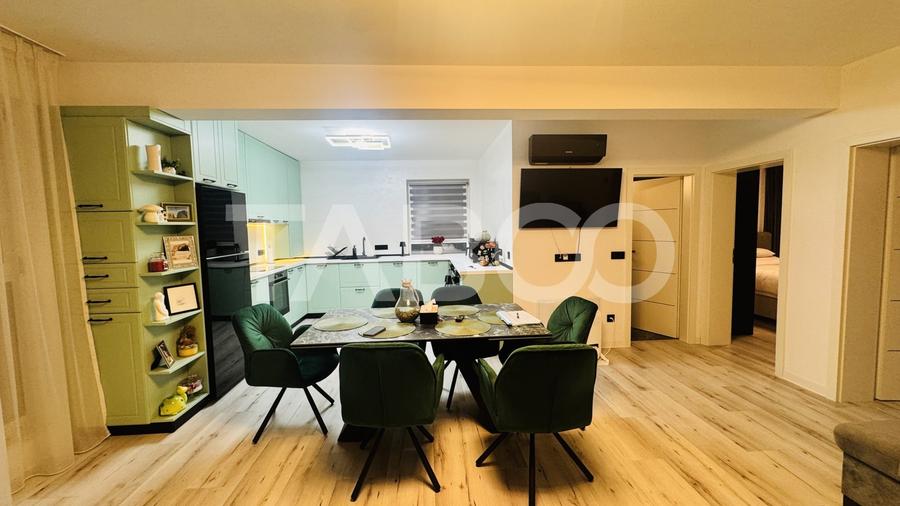 Apartament cu 3 camere decomandat, mobilat în Șelimbăr