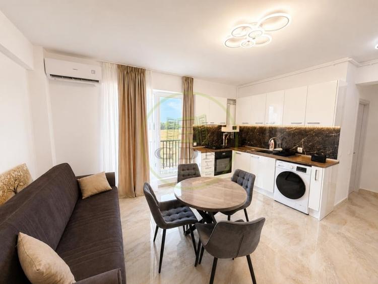 Apartament cu 2 camere semidecomandat, mobilat în Otopeni