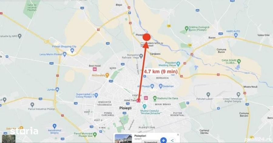 Teren intravilan 1000 mp, Dubla deschidere, Utilita?i la hotar, 57/mp - 6