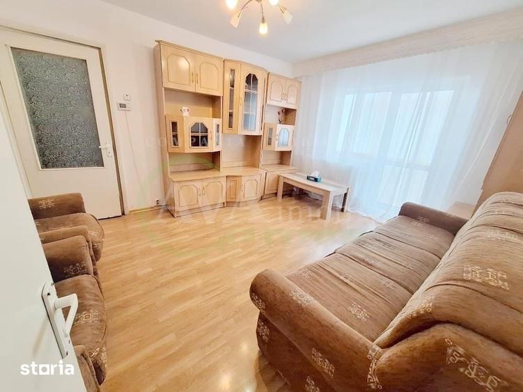 Apartament cu 2 camere semidecomandat în Republicii