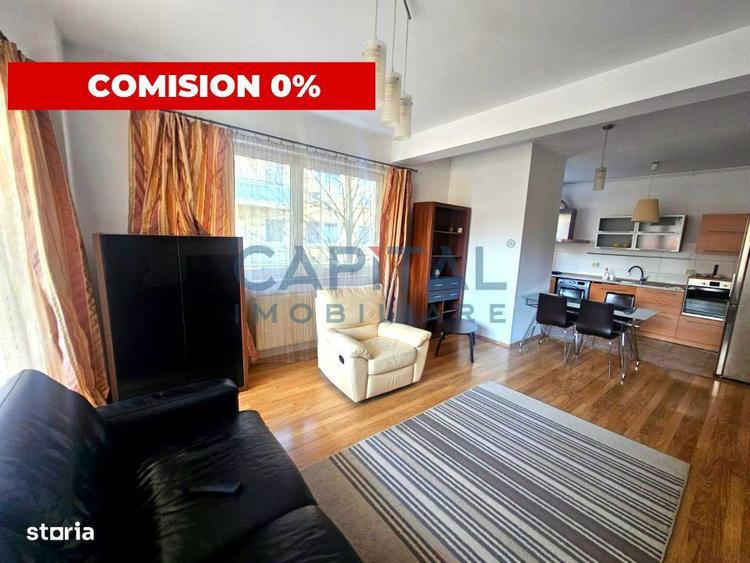 Apartament cu 2 camere semidecomandat, mobilat în Bună Ziua