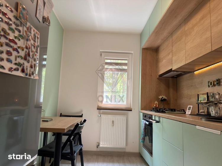 Apartament cu 2 camere semidecomandat în Nord