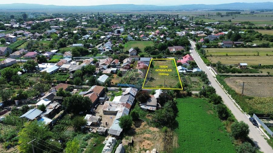 Teren Construcții intravilan de 1500 mp, în Slobozia Ciorăști