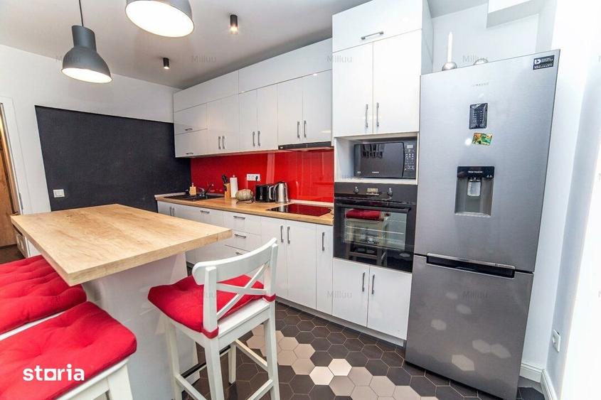 Apartament cu 4 camere decomandat, mobilat în Tei