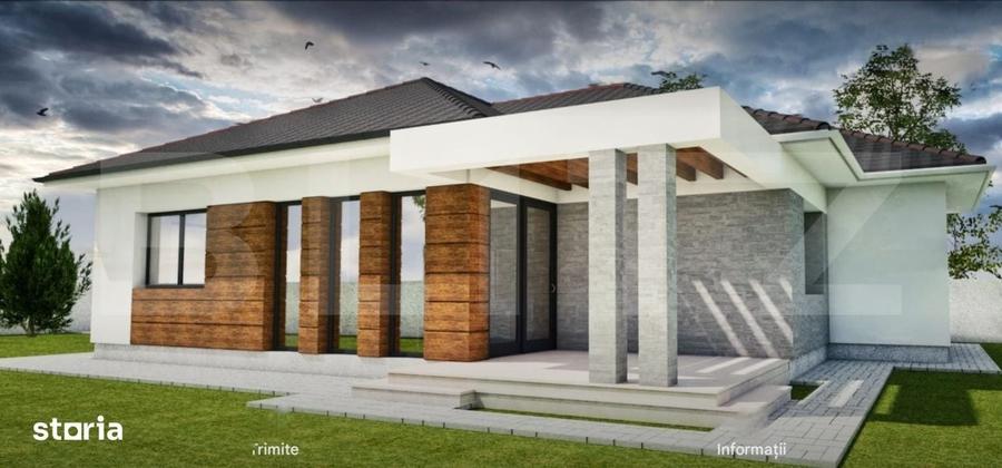 Casă cu 4 camere cu Teren 550 Mp în Dorolț