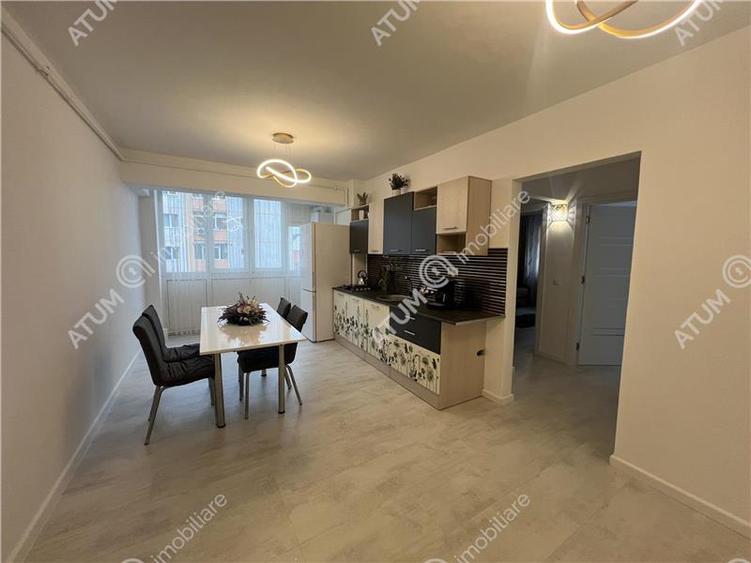 Apartament renovat cu 3 camere si pivnita zona Vasile Aaron Sibiu - 5
