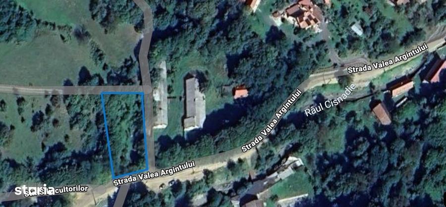 Teren de 1013 mp, în Cisnădioara