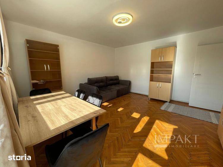 Apartament cu 3 camere decomandat, mobilat în Plopilor