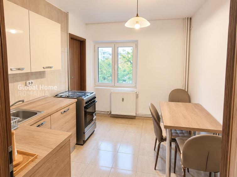 Apartament cu 2 camere semidecomandat, mobilat în Aviației