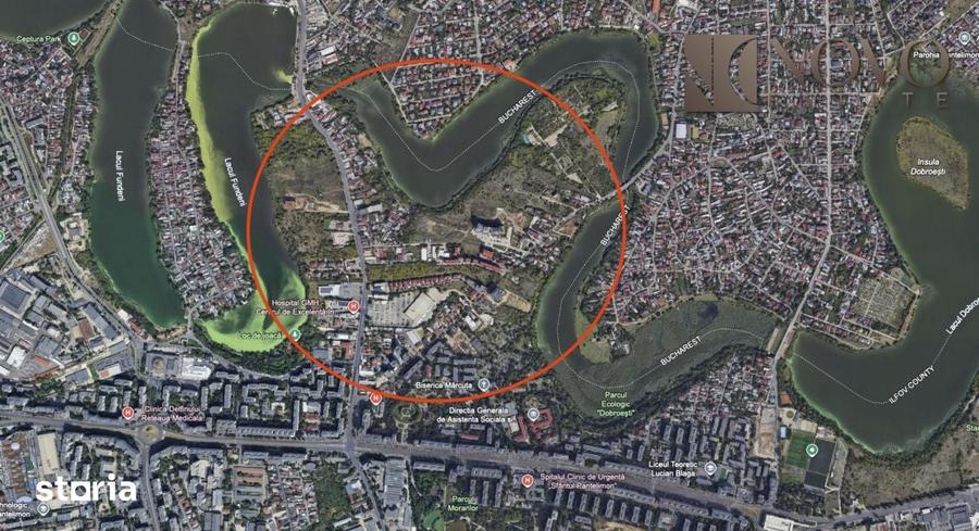 Teren de 3600 mp, în Pantelimon