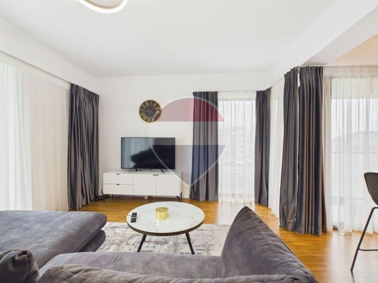 Apartament cu 2 camere decomandat, mobilat în Herăstrău