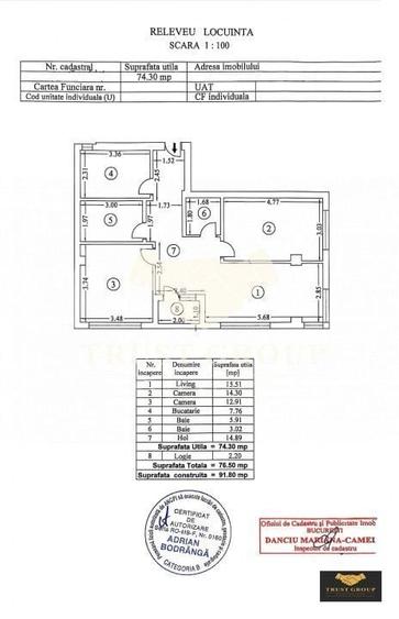 Apartament 3 camere Domenii | Imobil 2013 - 14