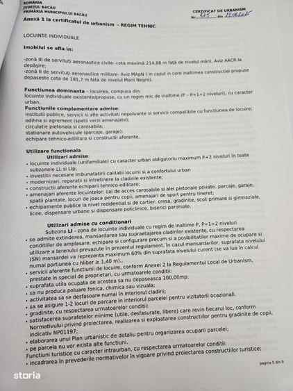 Teren de 1055 mp, în Central