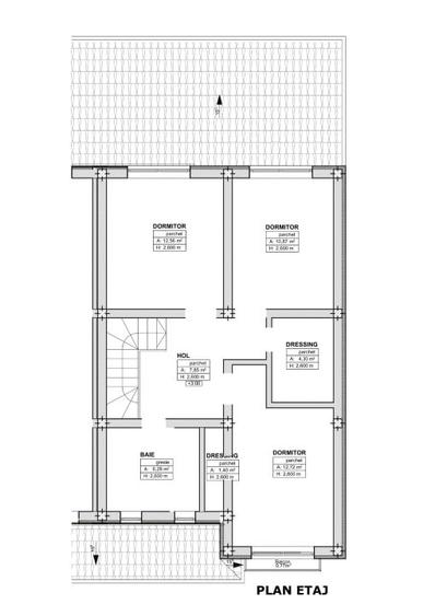 Duplex cu 4 camere cu Canalizare în Moșnița Veche