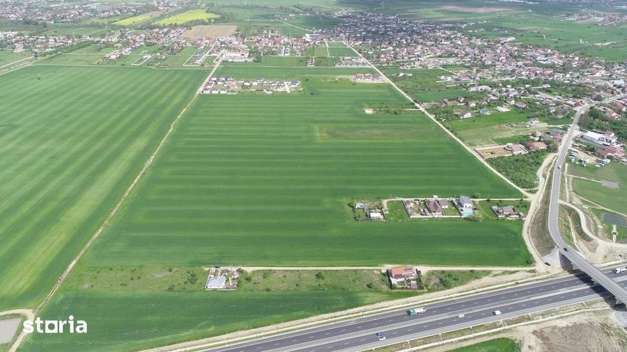 Teren intravilan de vanzare Ciorogarla, sat Darvari | 40.578 mp | - 11