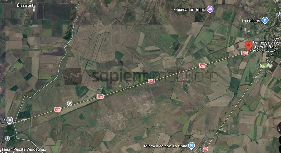 Teren agricol extravilan de 11600 mp, în Sud-Vest