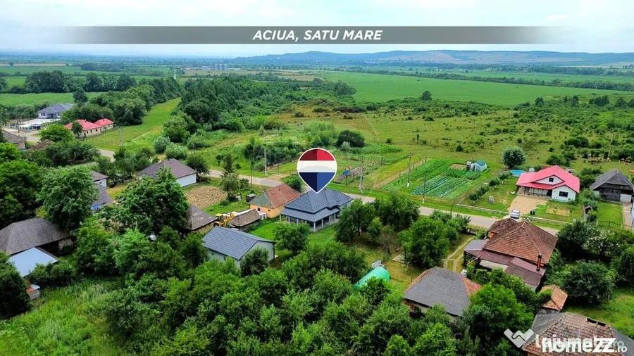 Casă cu 3 camere cu Teren 1500 Mp în Aciua