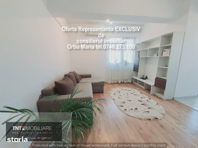 Apartament cu 2 camere semidecomandat în Canta