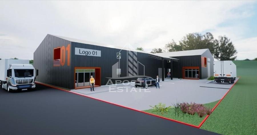 Spațiu industrial, de 540 mp, în Giarmata