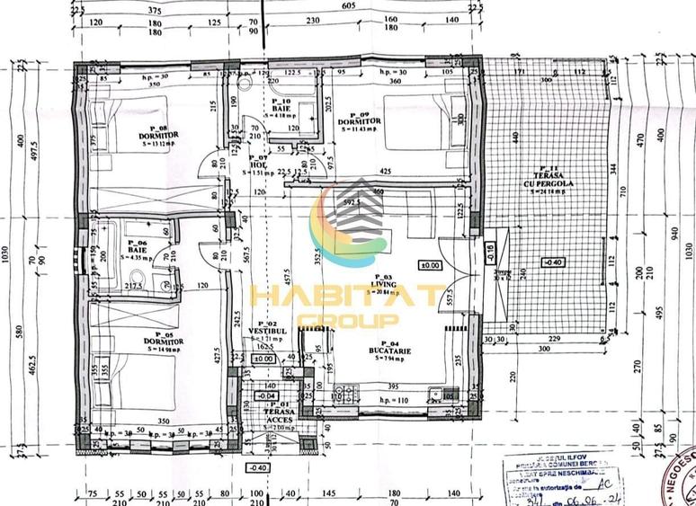 Casa parter 4 camere, terasa acoperita Comision 0 % - 6