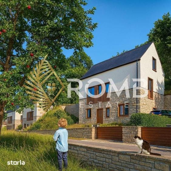 Casă cu 4 camere cu Teren 503 Mp în Baciu