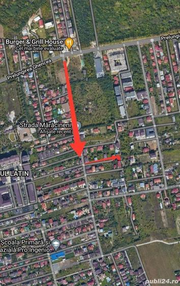 Teren de 500 mp, în Prelungirea Ghencea