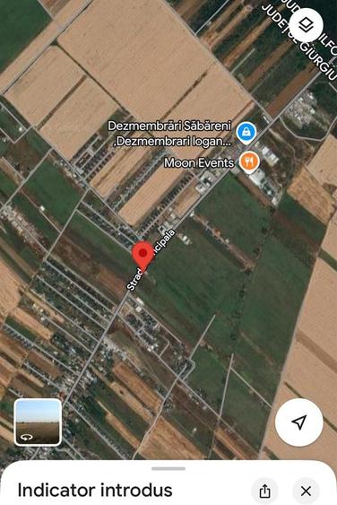 Teren de 2000 mp, în Săbăreni
