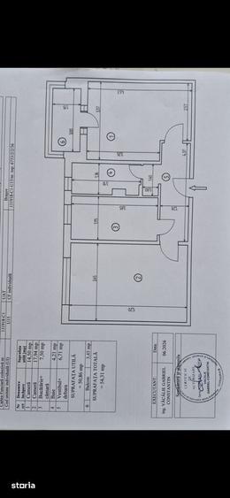 Apartament cu 2 camere, mobilat în Valea Cetății