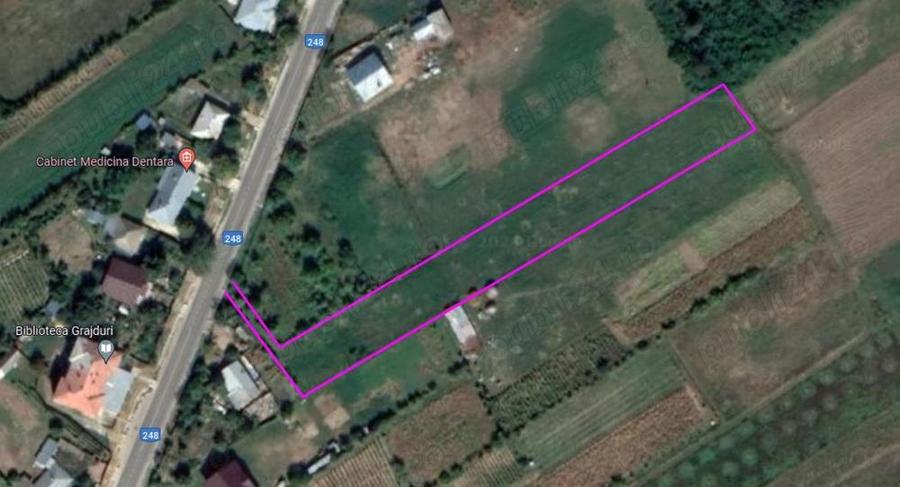Teren de 3300 mp, în Grajduri