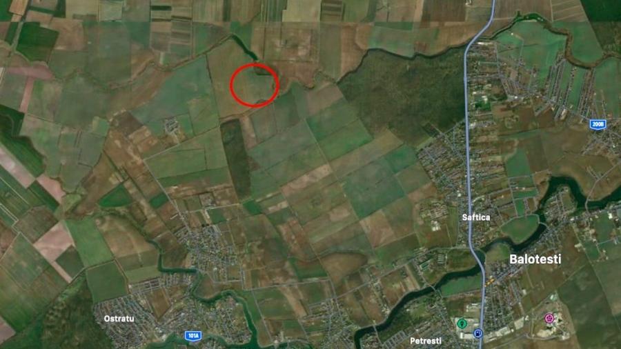 Teren agricol extravilan de 29965 mp, în Balotești