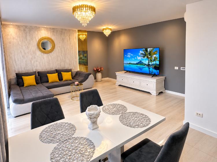 Apartament cu 2 camere, mobilat în Aradului