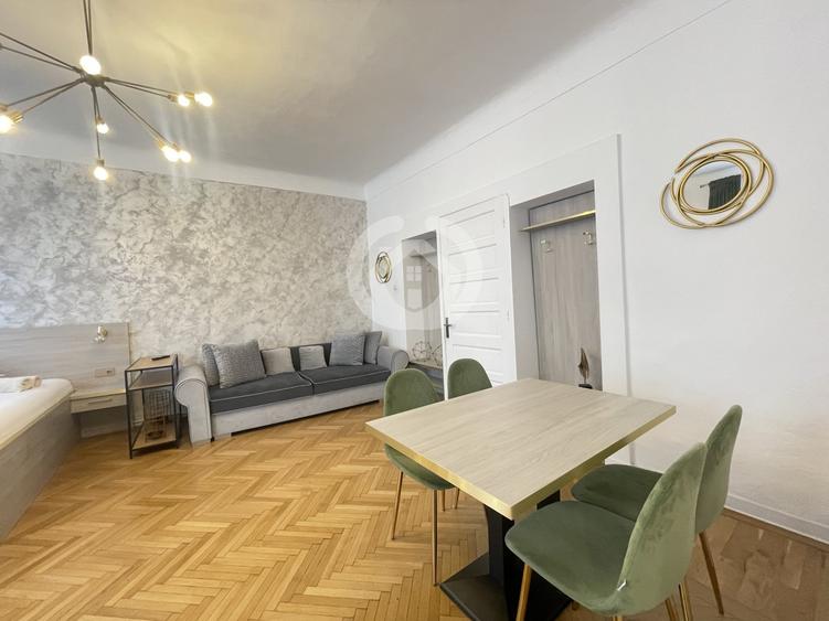Apartament cu 2 camere decomandat, mobilat în Ultracentral