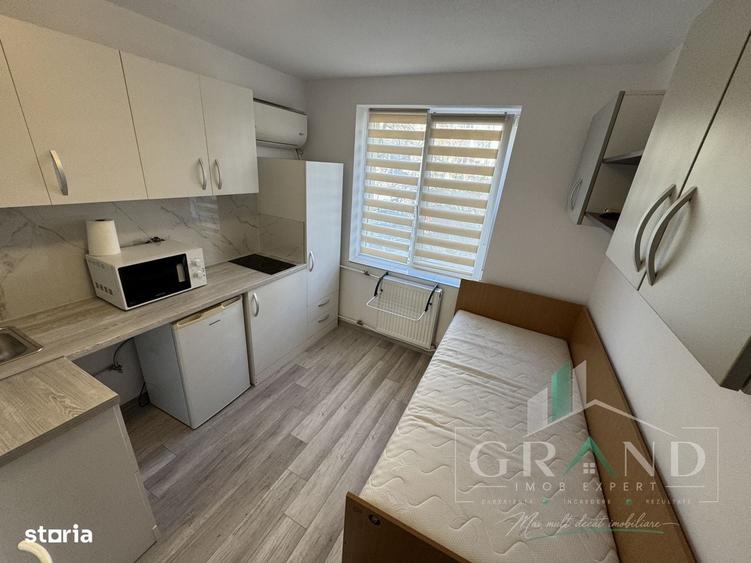 Garsoniera renovata complet | 12 mp | Etaj 1 | Mobilier pe comanda | - 6