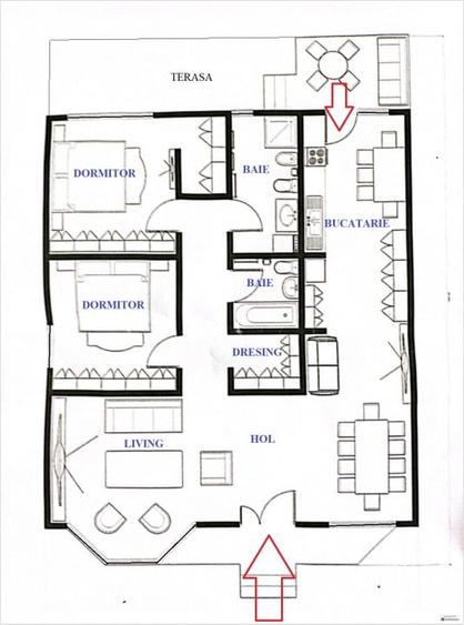 Casă individuală cu 3 camere cu Teren 414 Mp în Podiș