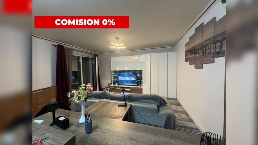 Apartament cu 2 camere semidecomandat, mobilat în Semicentral