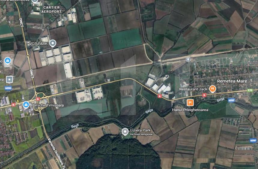 Teren de 17400 mp, în Remetea Mare