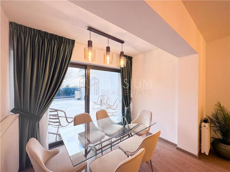 Apartament cu 3 camere semidecomandat, mobilat în Floreasca
