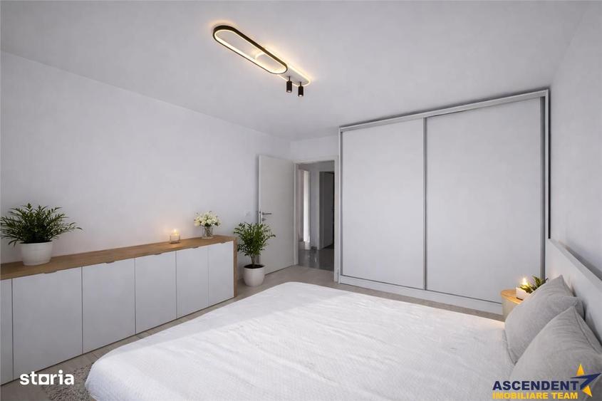 Apartament cu 3 camere decomandat în Tractorul