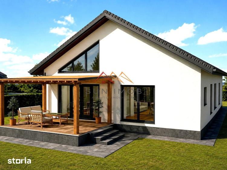 Casă cu 4 camere cu Teren 1242 Mp în Cornu