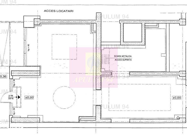 Spațiu comercial, de 96 mp, în Unirii