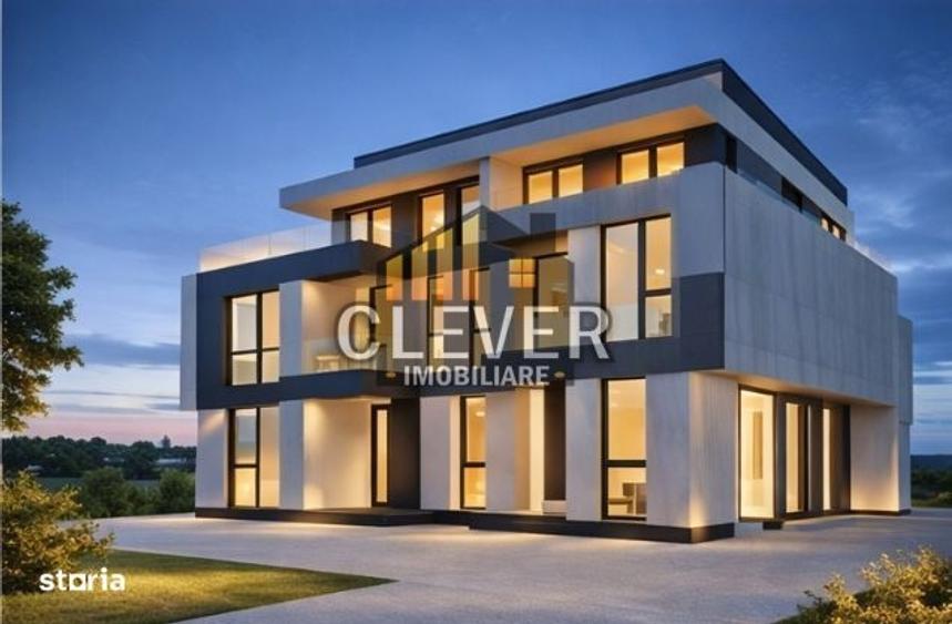 Vila duplex 4 camere 4 bai, 125 mp utili, Splaiul Unirii, parcare grat - 1