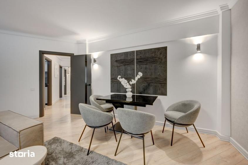 Apartament cu 3 camere decomandat, mobilat în Cișmigiu